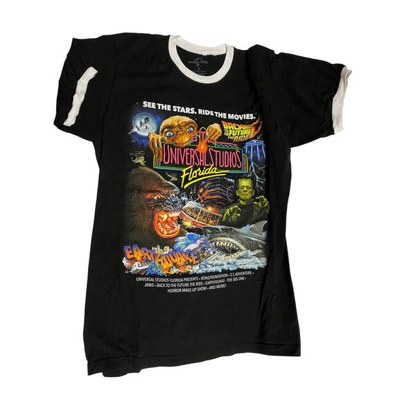 Universal Studios Florida T-Shirt Adult Medium Classic Attractions Vintage - Picture 1 of 8